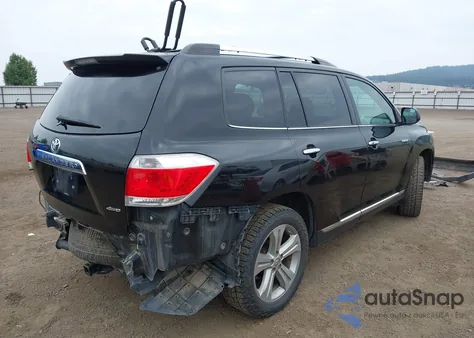 2013 Toyota Highlander Limited V6 из США, поврежденный, VIN 5TDDK3EH0DS272157